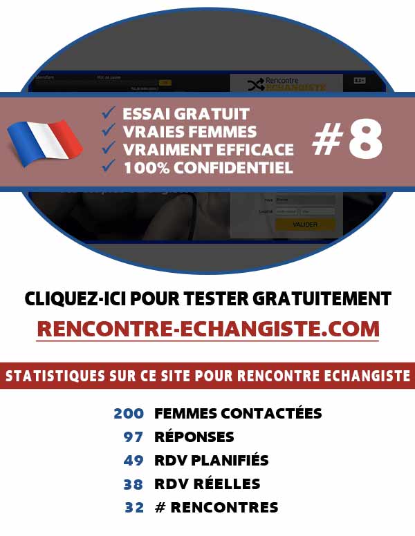 Aperçu du site web Rencontre-Echangiste