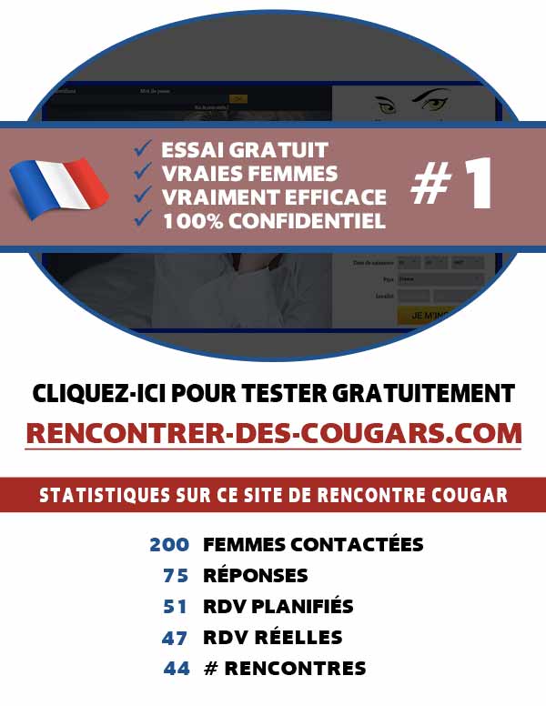 Aperçu du site web Rencontrer-Des-Cougars